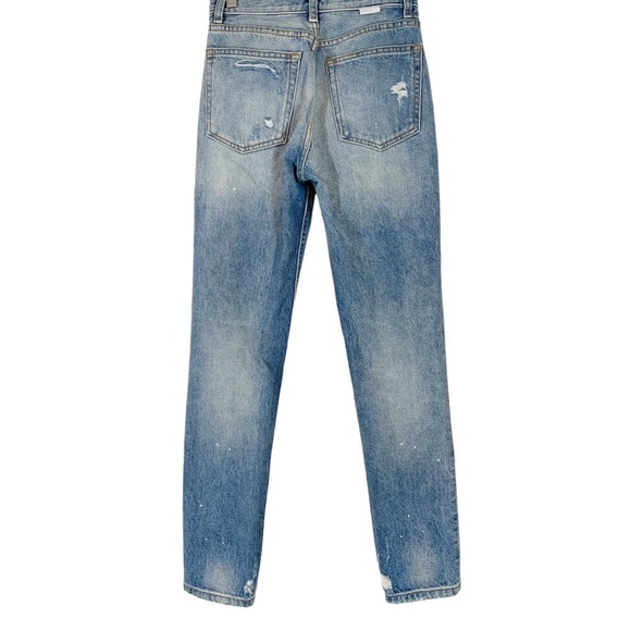 Boyish Billy High Waist Distressed Jeans Size 24 - Picture 3 of 10